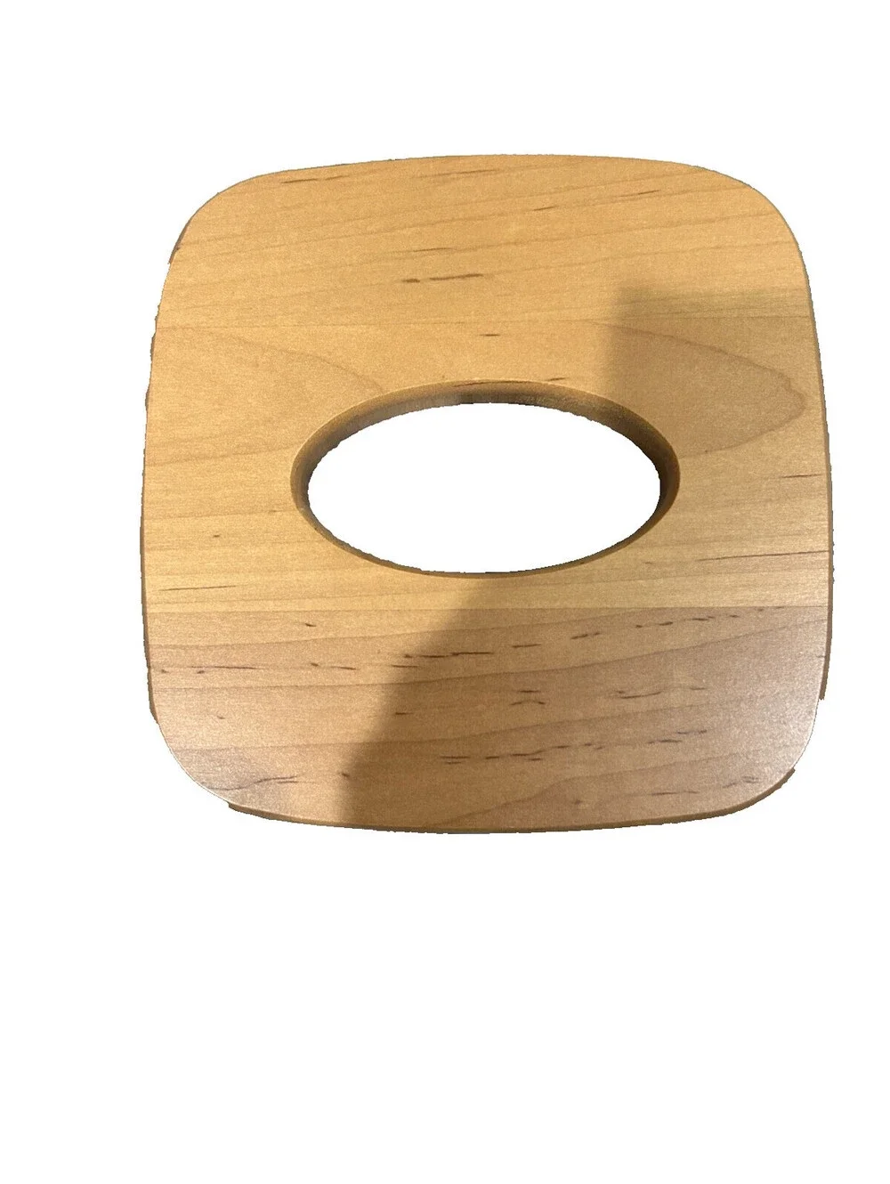 Longaberger Basket Tall Tissue LID Warm Brown